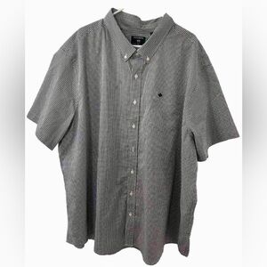 Dockers Men's Short Sleeve Quality
Comfort Classic Fit Plaid Shirt Size 3XL